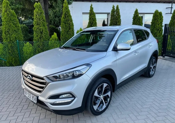 Hyundai Tucson cena 69900 przebieg: 77000, rok produkcji 2016 z Jarocin małe 254